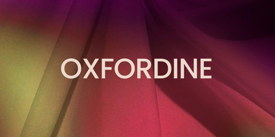Banner de categoria do Oxfordine, arte fornecida pela MV Tecidos